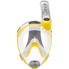Cressi Duke Tam Yüz Maskesi Sarı