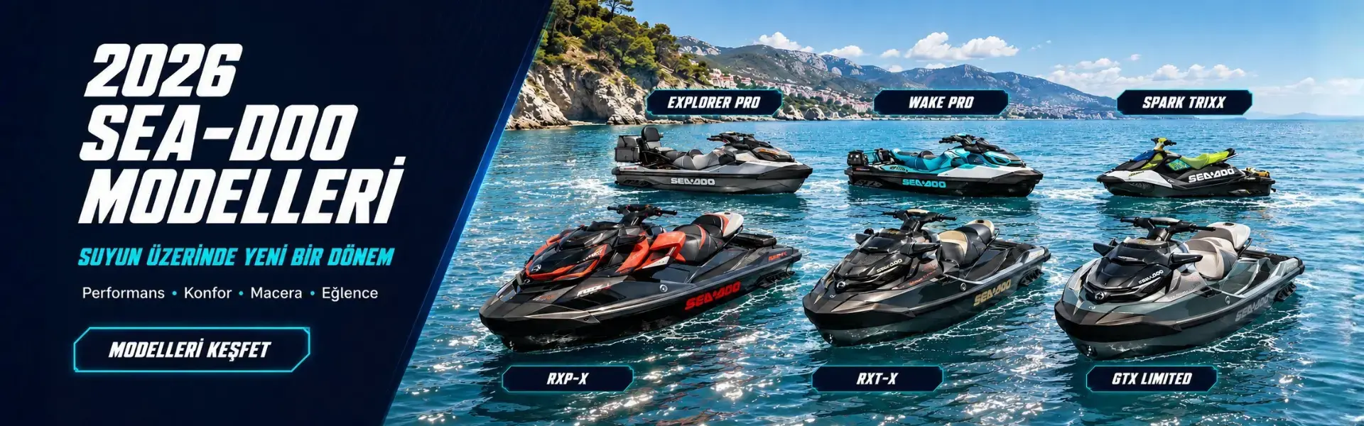 Sea-Doo 2026 Modeller