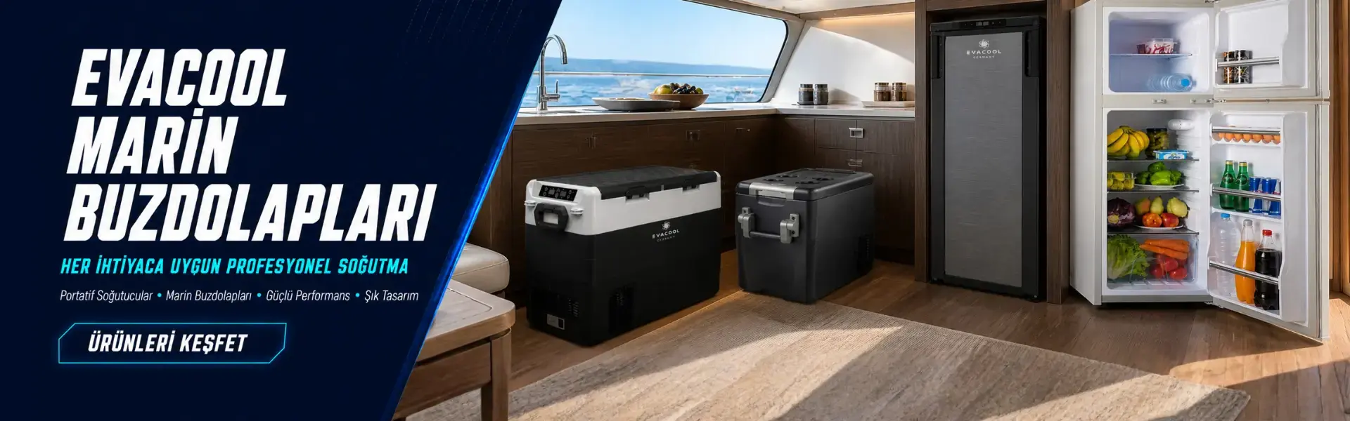 Evacool Marin ve Karavan Buzdolabı