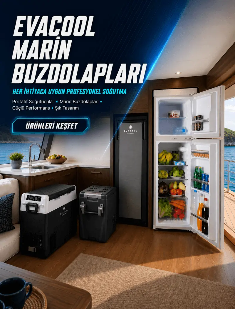 Evacool Marin ve Karavan Buzdolabı