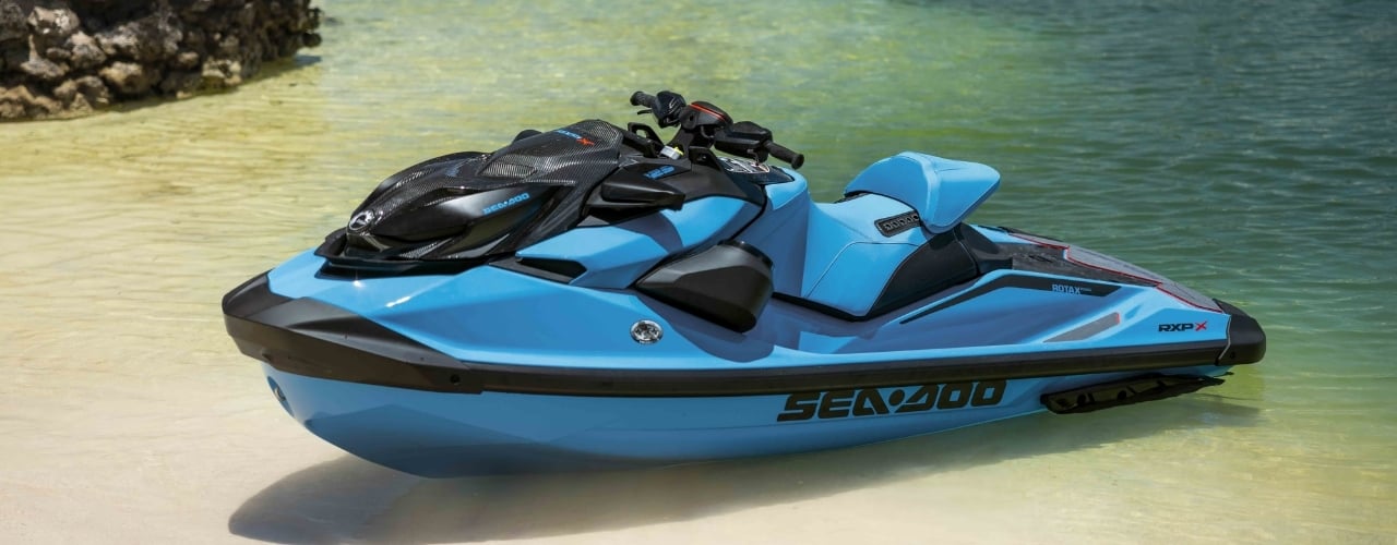 SeaDoo 2027 Model RXP X 350 Gulfstream Blue Premium
