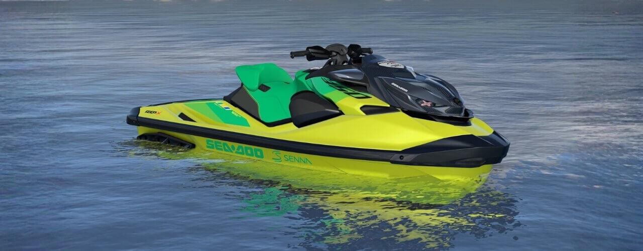 SeaDoo 2027 Model RXP X Senna 350 Neon Yellow