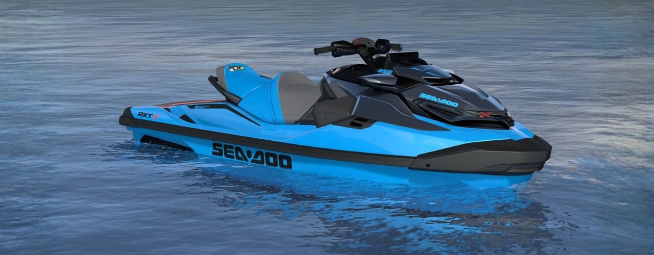 SeaDoo 2027 Model RXT X 350 Solar Orange Icelandic Grey
