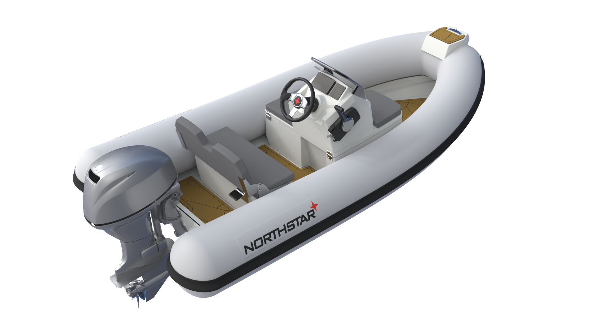 Northstar Vega 3.5 şişme bot yandan görünüm