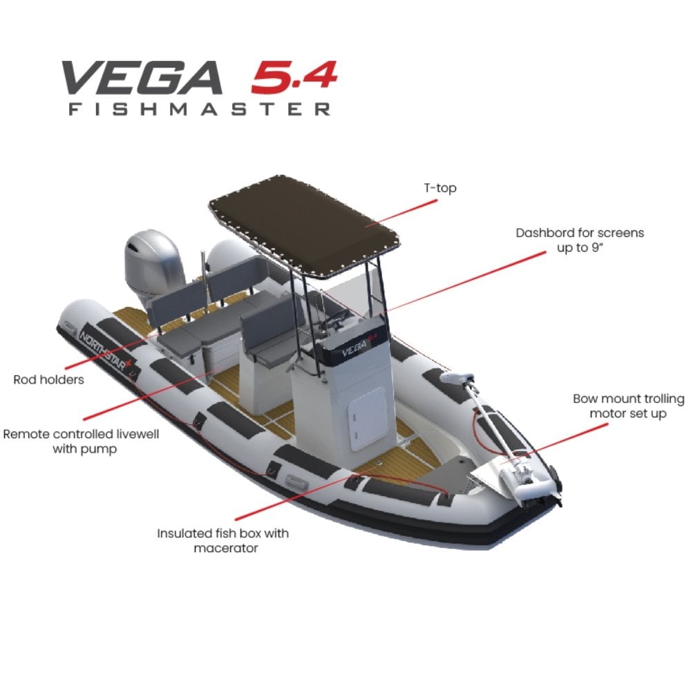 Northstar Vega 5.4 Fishmaster versiyonu