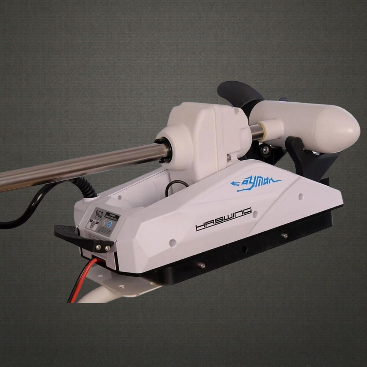 Haswing Cayman GPS anchor sistemi ve kablosuz uzaktan kumanda detayı