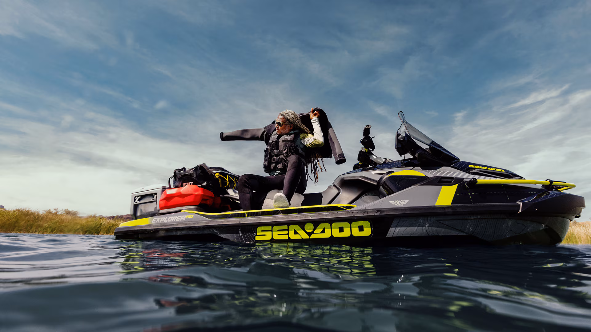 Sea-Doo Explorer Pro 170 Uzatılmış Sürüş Konforu