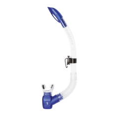 Scubapro Spectra Şnorkel Mavi-Şeffaf
