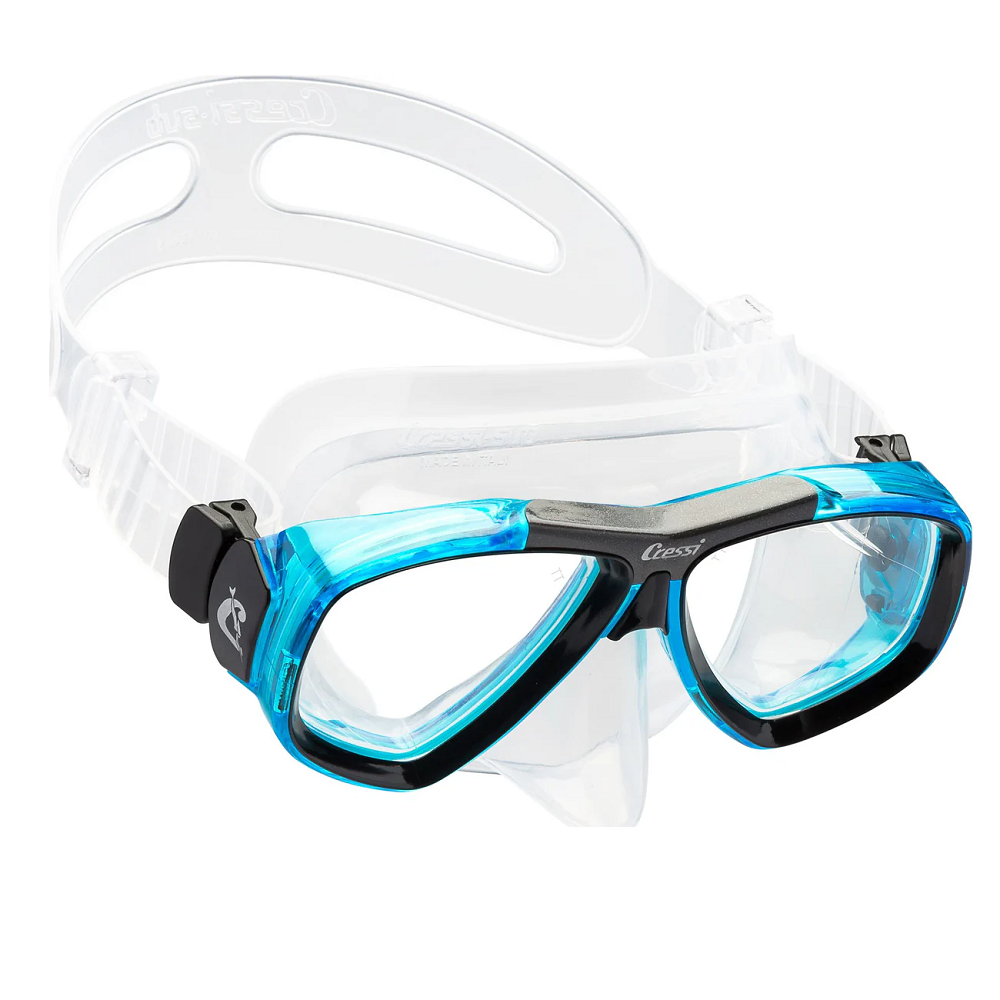 Cressi Focus Dalış Maskesi Clear Aquamarıne