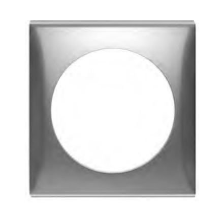 BERKER TEKLİ ÇERÇEVE KROM 60X60 MM