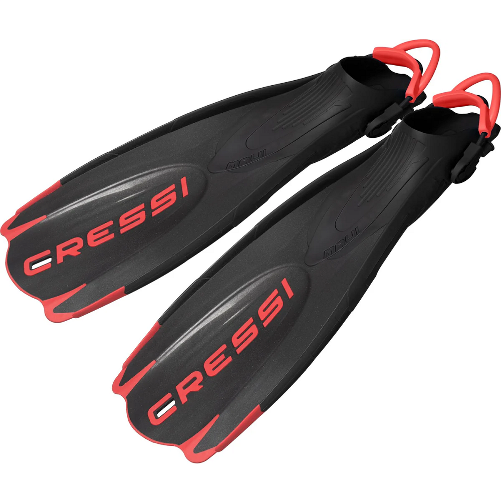Cressi Maui Palet Siyah/Kırmızı