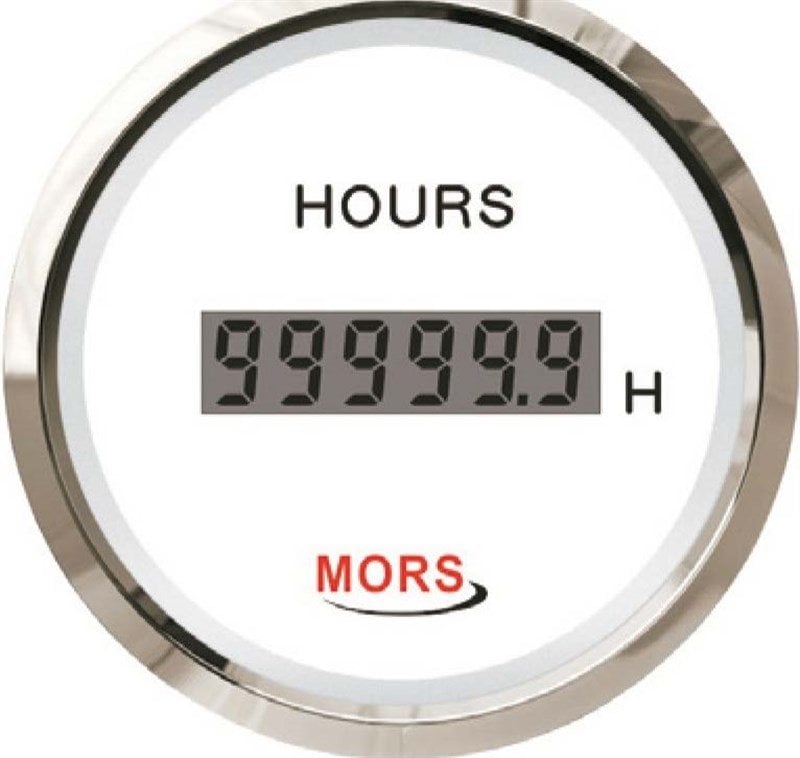 DİJİTAL MOTOR ZAMAN SAATİ 12-24V BEYAZ