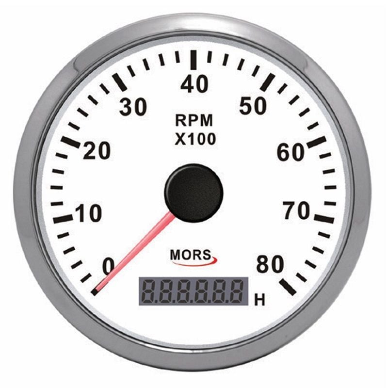 DEVİR GÖSTERGESİ 8000 RPM BEYAZ