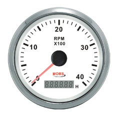 DEVİR GÖSTERGESİ 4000 RPM BEYAZ
