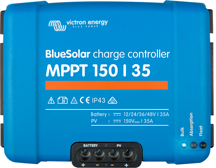 VICTRON ENERGY BLUESOLAR MPPT 150/50 (12/24V-35A)