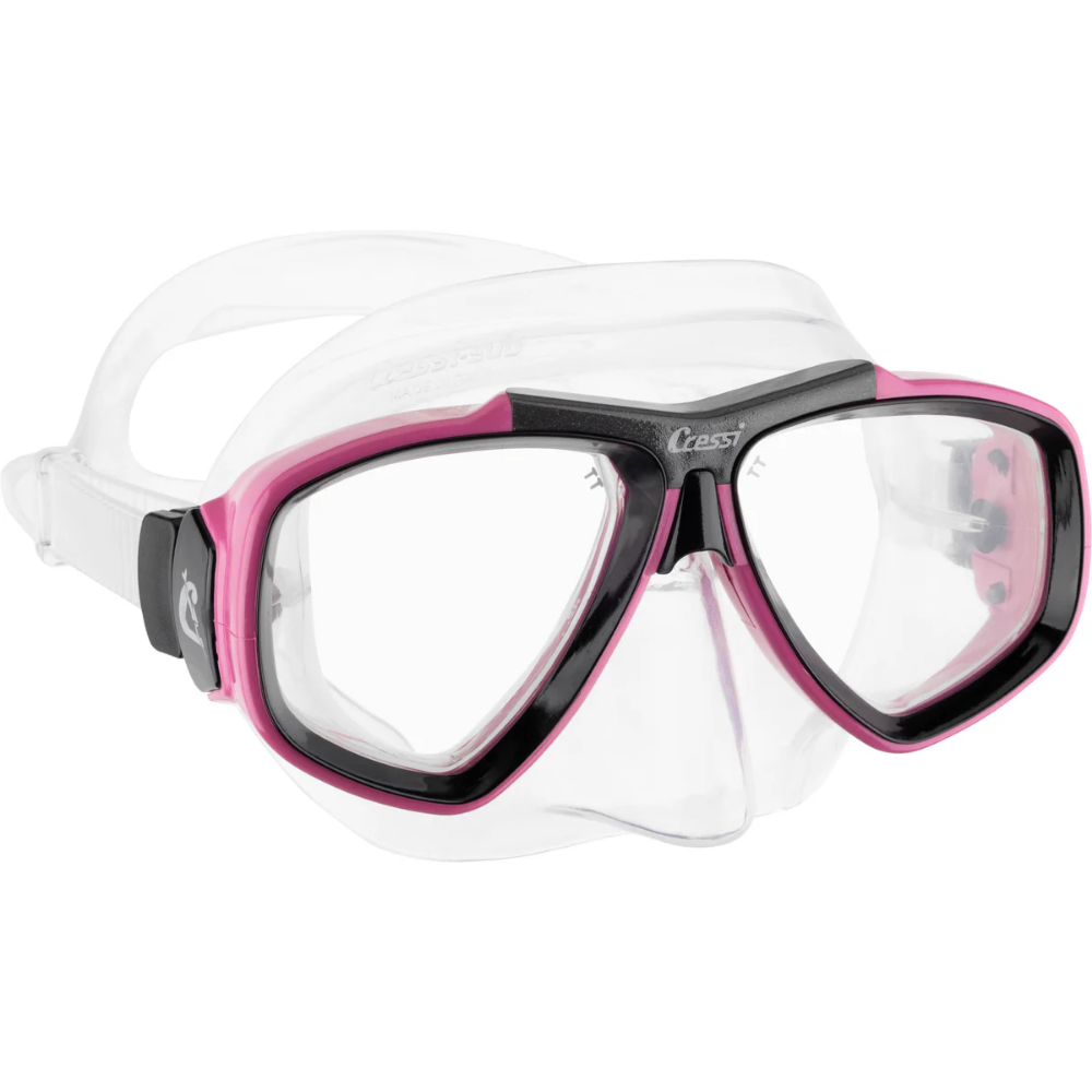 Cressi Focus Dalış Maskesi Pembe