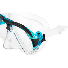 Cressi Matrix Dalış Maskesi CLEAR/AQUAMARINE