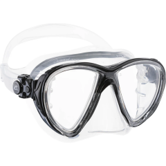 Cressi Big Eyes Evolution Dalış Maskesi CLEAR-BLACK