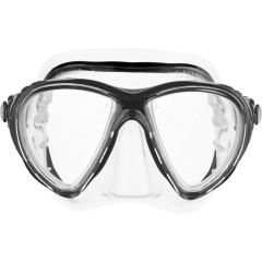 Cressi Big Eyes Evolution Dalış Maskesi CLEAR-BLACK