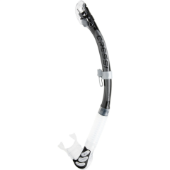 Cressi Alpha Ultra Dry Şnorkel Gümüş/Siyah