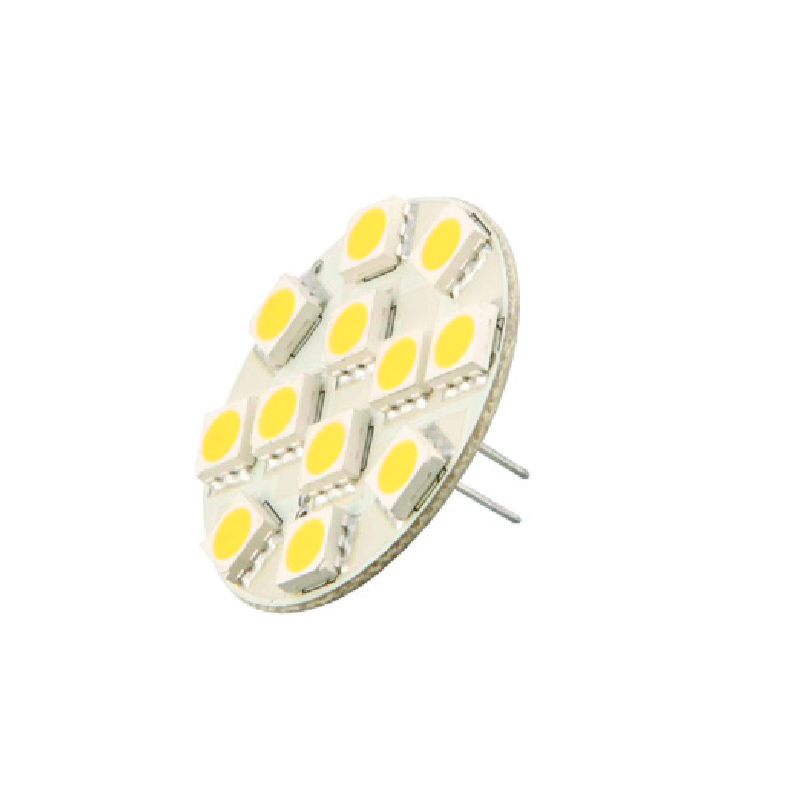 12 Led'li G4 Ampül Dik Gün Işığı 12-24 V