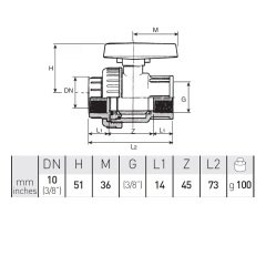 PVC Vana 2'' 50mm