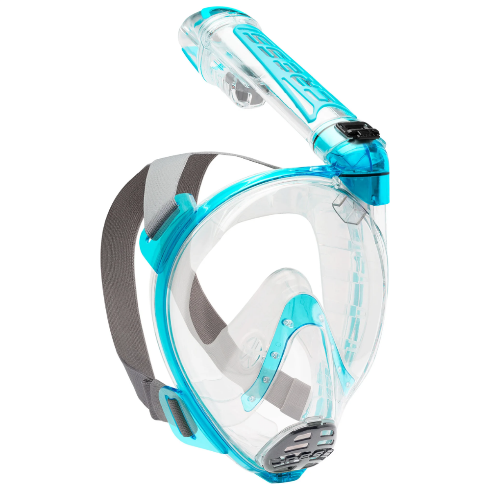 Cressi Duke Tam Yüz Maskesi Aquamarine