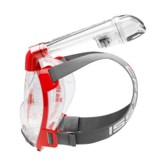 Cressi Duke Tam Yüz Maskesi Clear/Red