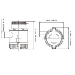 Seaflo Otomatik Sintine Pompası