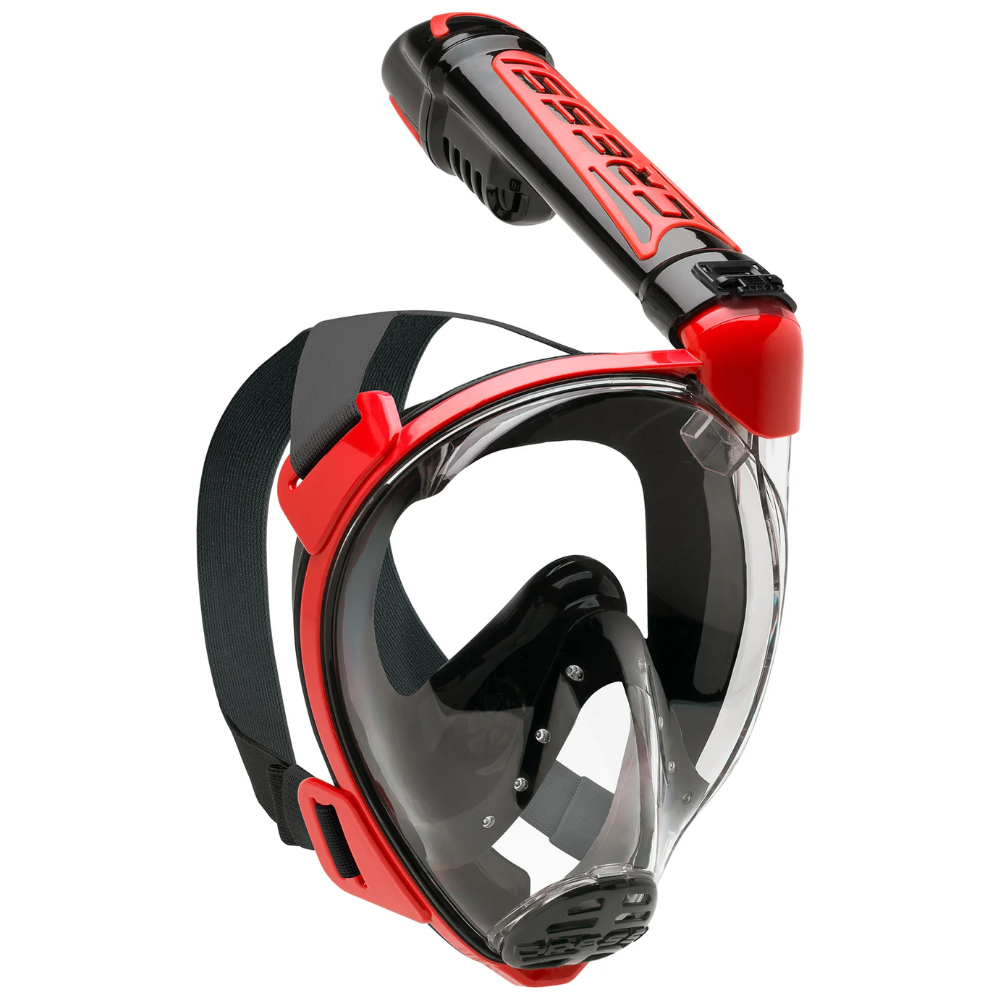 Cressi Duke Tam Yüz Maskesi Red (M/L)