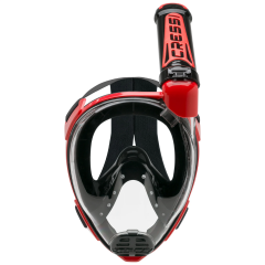 Cressi Duke Tam Yüz Maskesi Red