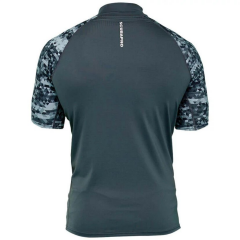 Scubapro Graphite Kısa Kol Erkek İçlik Rash Guard UPF50 Gri