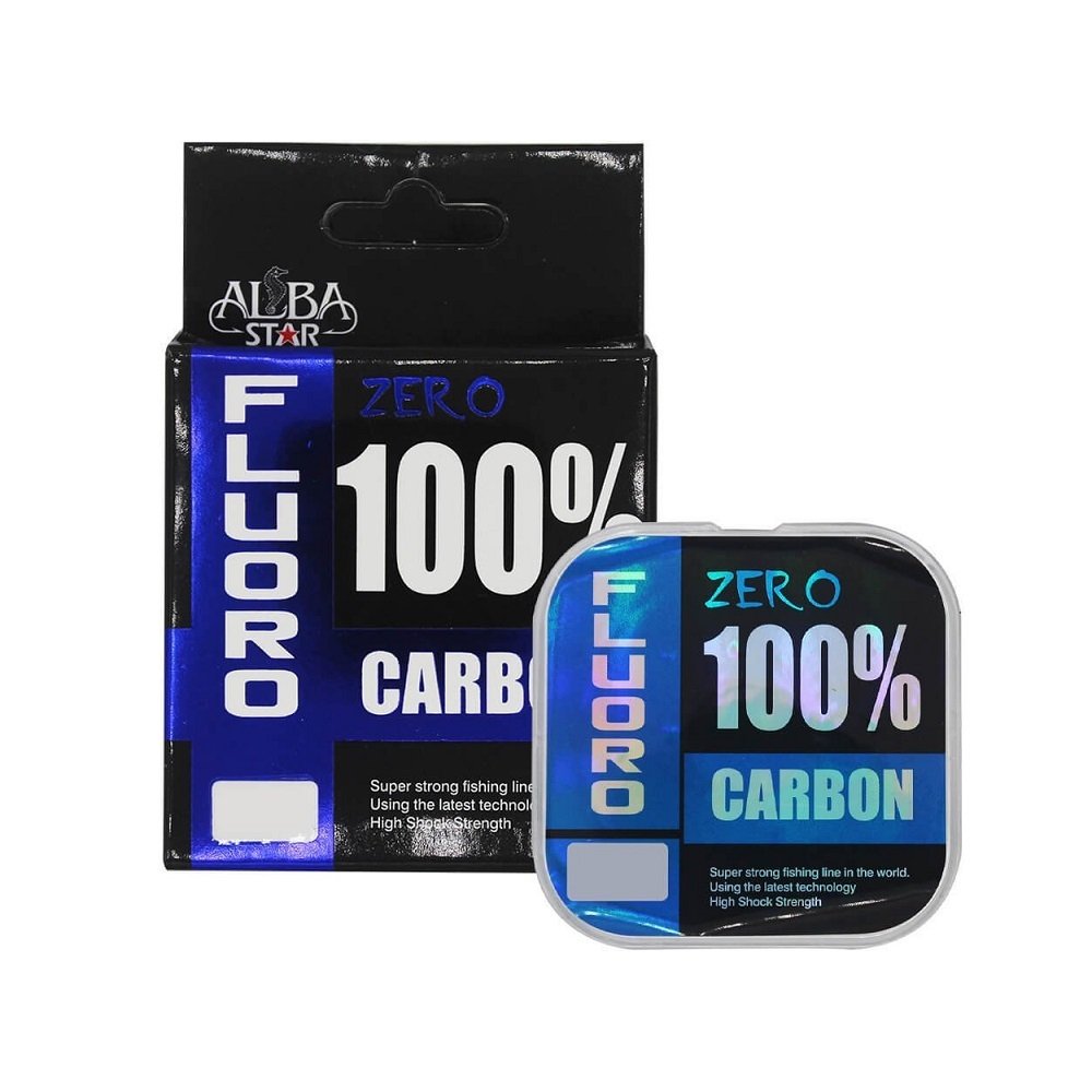 Albastar Zero %100 Fluorocarbon Misina Clear 0.45mm - 25mt - 12.63kg