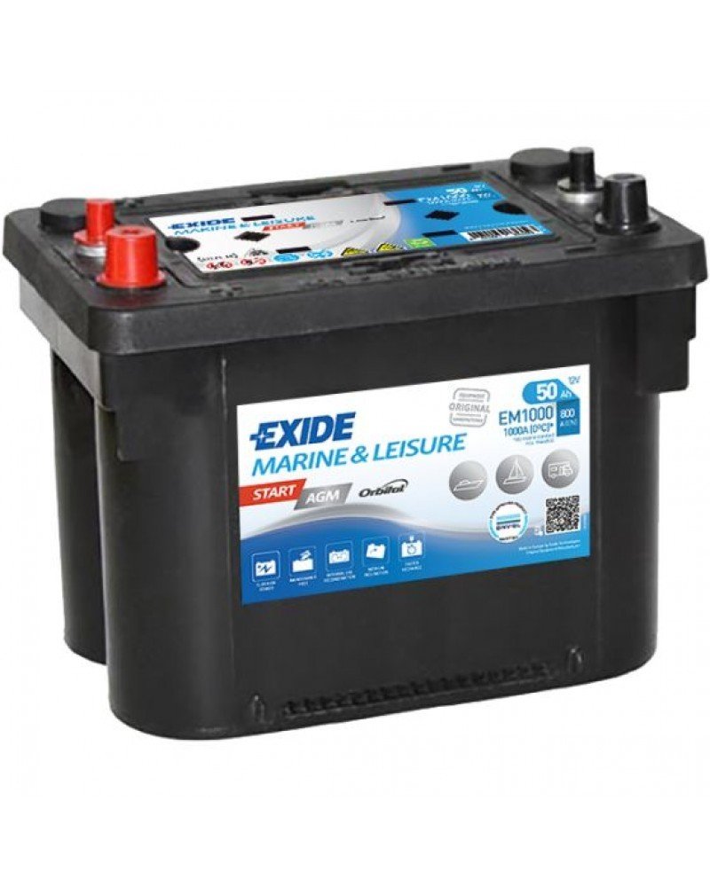 EXIDE START AGM 12V 100AH MARİN AKÜ START & SERVİS