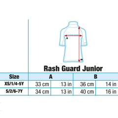 Cressi Çocuk Rash Guard Tshirt UPF 50+