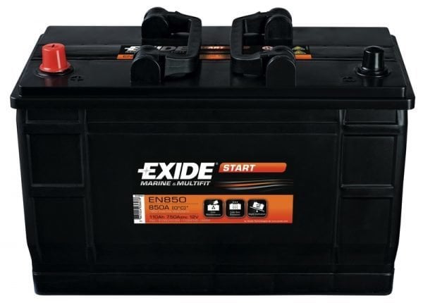EXIDE START 12V 110AH MARİN AKÜ (START & SERVİS)