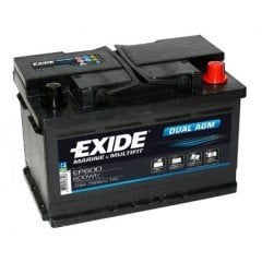 EXIDE DUAL AGM 12V 70AH MARİN AKÜ (SERVİS & START)