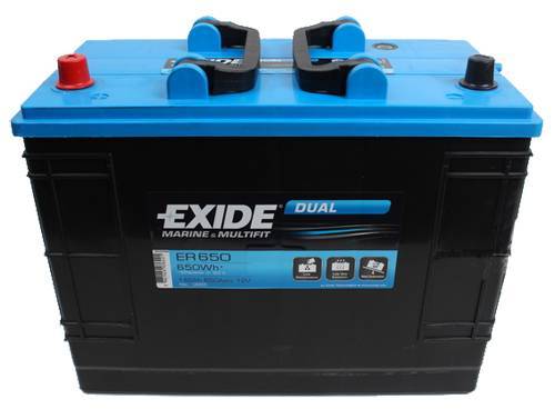 EXIDE DUAL 12V 142AH MARİN AKÜ (SERVİS & START)