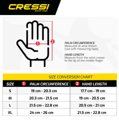 Cressi High Stretch 3.5mm Dalış Eldiveni