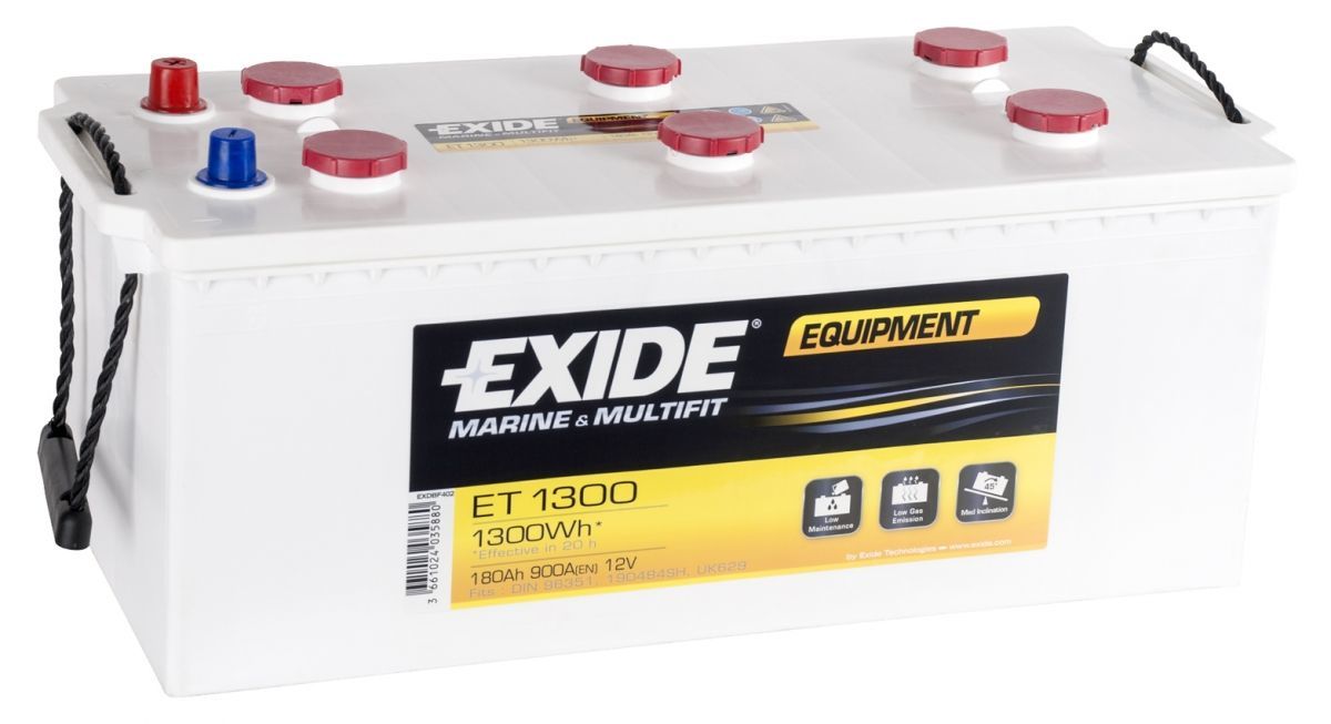 EXIDE EQUIPMENT 12V 180AH MARİN AKÜ (SERVİS)