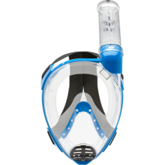 Cressi Baron Çocuk Tam Yüz Maskesi Clear-Blue XS