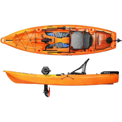 Seaflo Tek Kişilik Pedallı Kano Turuncu