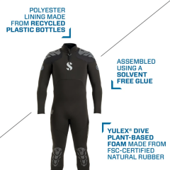 Scubapro Everflex YULEX® Steamer Dalış Elbisesi 5/4mm Erkek