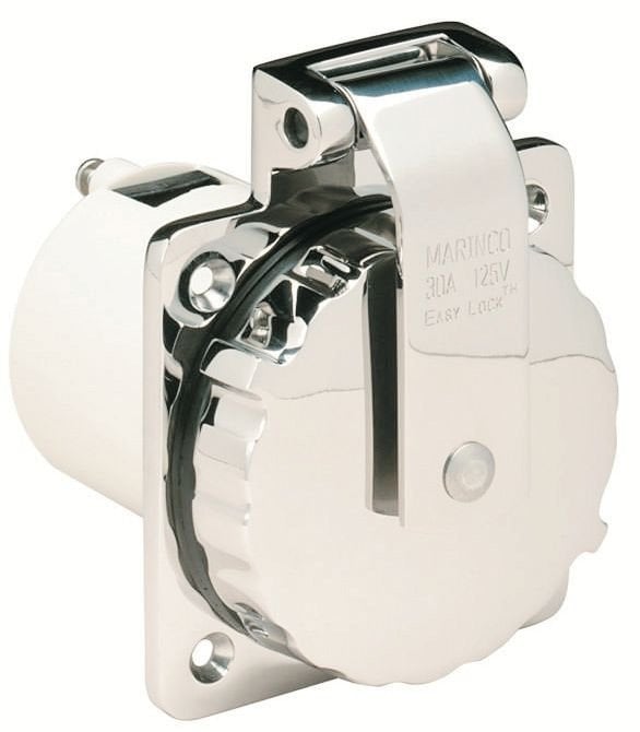 MARINCO PRİZ, 220V/32A, PASLANMAZ ÇELİK