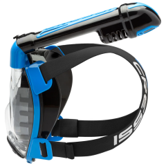 Cressi Duke Tam Yüz Maskesi Black-Blue (S/M)