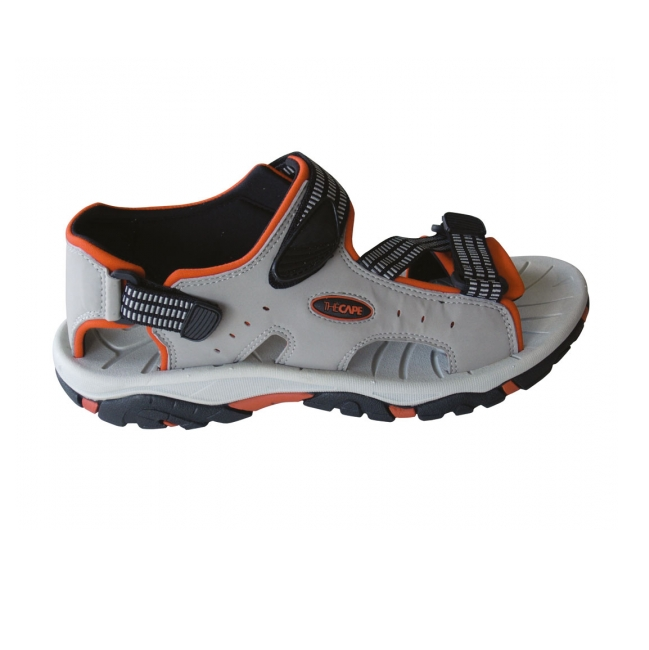 The Cape Sandalet Gri/Turuncu