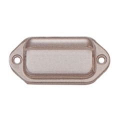 Basamak Lambası 6 LED 12V Beyaz Kromaj Kapaklı