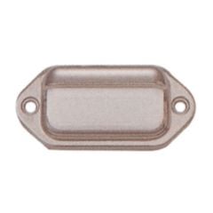 Basamak Lambası 6 LED 12V Mavi Kromaj Kapaklı