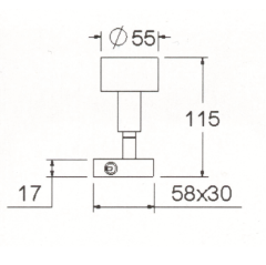 OKUMA LAMBASI SATEN NİKEL KAPLAMA LEDLİ