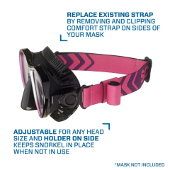 Scubapro Comfort Maske Kayışı Pembe